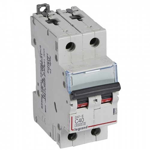   Legrand DX3-E 407281 2P C 40A 6