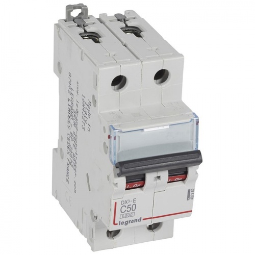  Legrand DX3-E 407282 2P C 50A 6