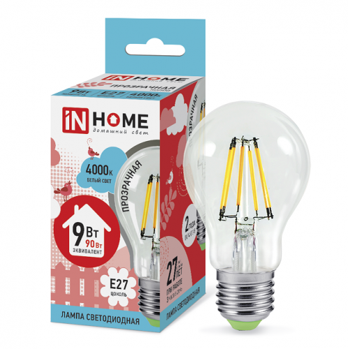   In Home Deco A60  9W 27 4000