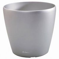 ����� Lechuza Classico Silver without plug D28xH26 ��