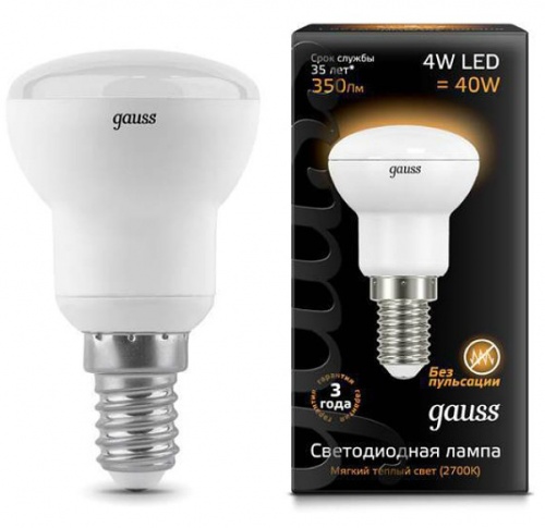   Gauss LD106001104 R39 E14 4W 2700K