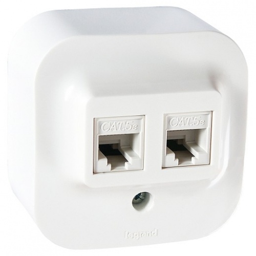    Legrand Quteo 782228 2RJ45 5E UTP  