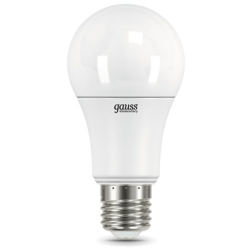   Gauss 23232 Elementary A60 12W E27 6500K