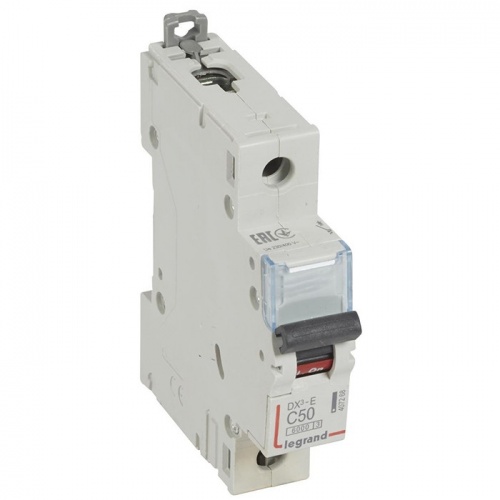   Legrand DX3-E 407268 1P C 50A 6