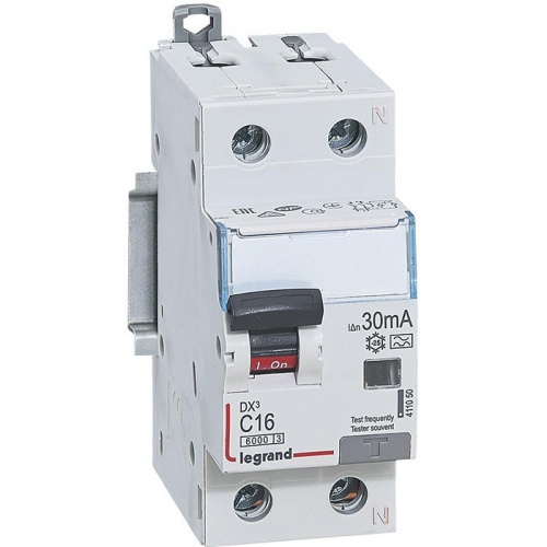     Legrand  DX3 411050 (1P+N) C 16A 30mA