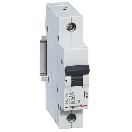   Legrand RX3 419661 1P C 6A 4,5 
