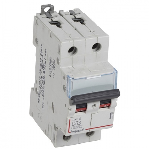   Legrand DX3-E 407283 2P C 63A 6