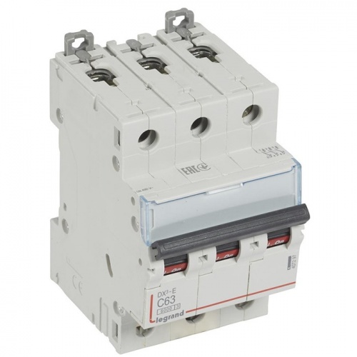   Legrand DX3-E 407297 3P C 63A 6