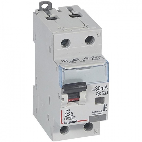     Legrand  DX3 411052 (1P+N) C 25A 30mA