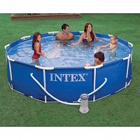   Intex Metal Frame Pool 56999 30576 
