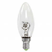 Лампа накаливания ASD B35 Е14 60 Вт прозрачная