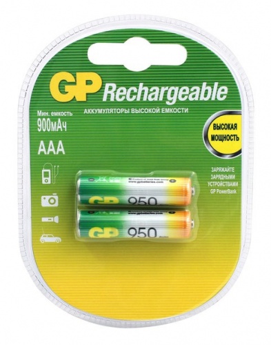   GP Batteries 95AAAHC AAA 950  2 .