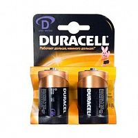Батарейка алкалиновая Duracell Basic D LR20 Bl-2 2 шт