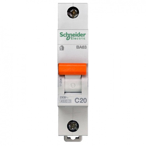   Schneider Electric  63 1 C 20A 4,5