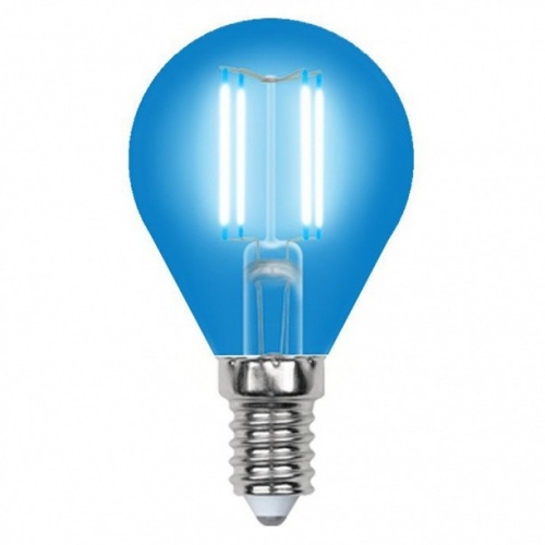   Uniel Air color LED-G45-5W/BLUE/E14  