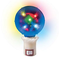 Светильник светодиодный Volpe ULI-Q309 1,5W/RGB White Диско шар звезды 3D 800 мм 220В