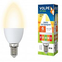   Volpe Optima LED-C37-6W/WW/E14/FR/O