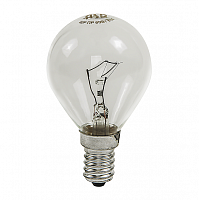 Лампа накаливания ASD P45 Е14 60 Вт прозрачная