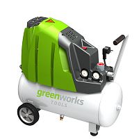 Компрессор электрический Greenworks GAC24L 1500W