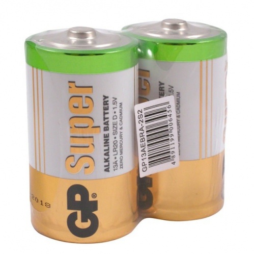  GP Batteries Super Alkaline 13 D 2 .