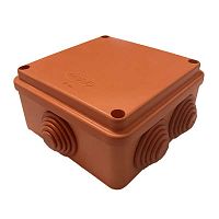 Коробка распределительная Gusi С3В1510 КУП Нг Евро IP55 для уравнения потенциалов оранжевая 150х110х70 мм