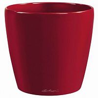  Lechuza Classico Scarlet red without plug D35xH33 