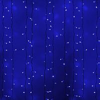 Гирлянда Neon-Night 235-133 Светодиодный дождь синий свет 200х300 см