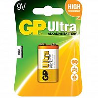   GP Batteries Ultra Alkaline 1604AU 9V 1 .